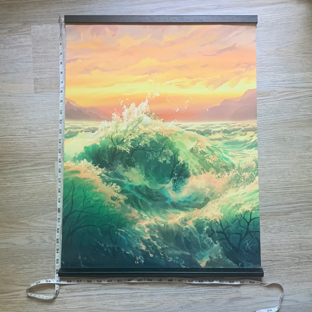 Ecstase wall print